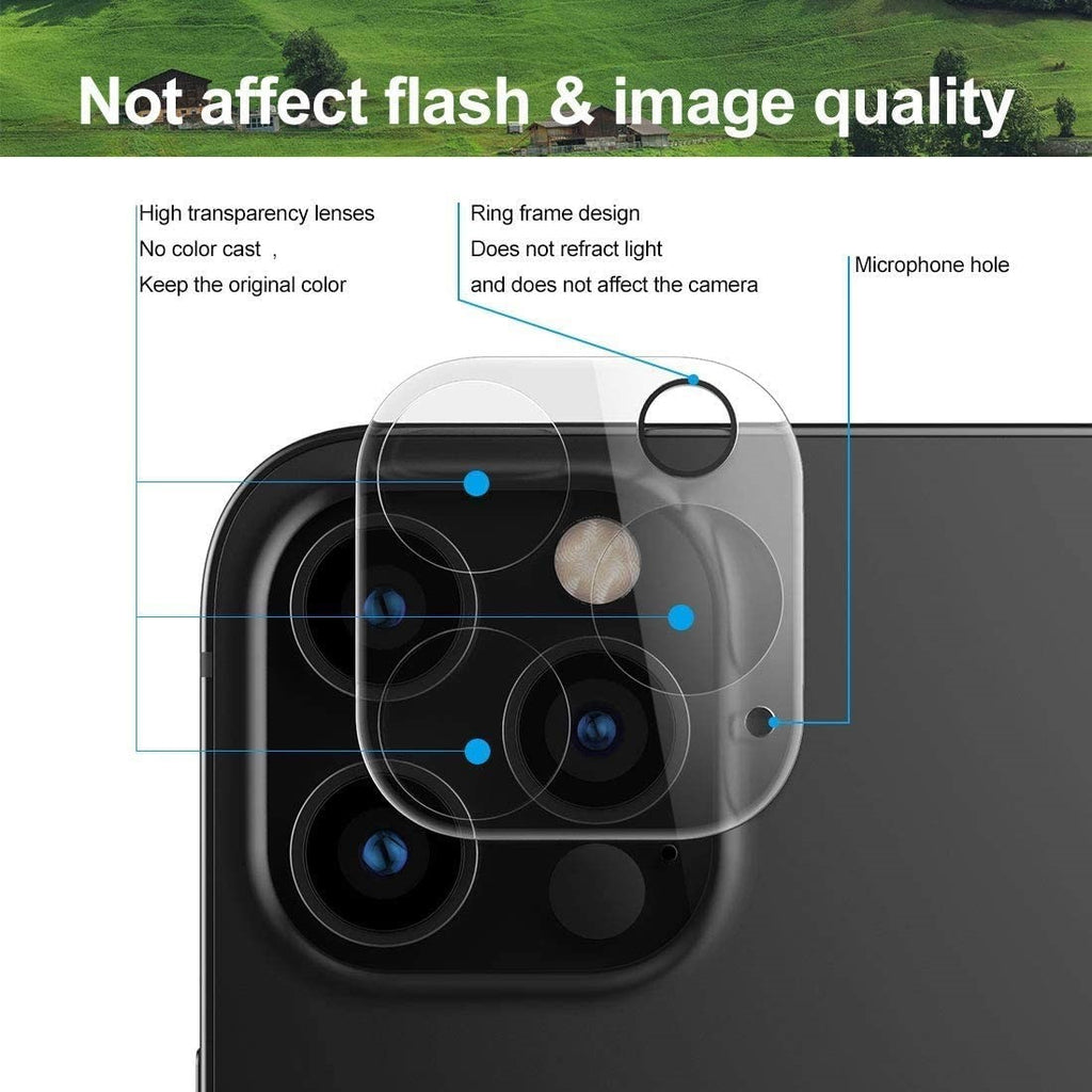 VEN-DENS Tempered Glass Back Camera Lens Protector for iPhone 13 Series (All Models)