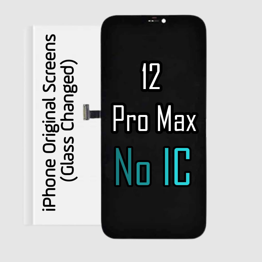 Genuine iPhone 12 Pro Max Glass Changed Refurbished Screen Without IC Chip