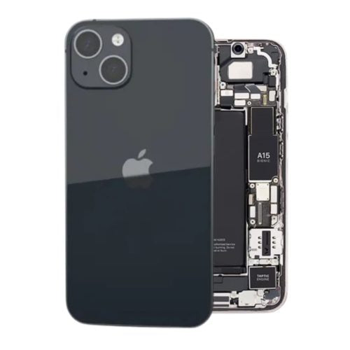 Original Pull – Reclaimed Back Housing with Parts and Battery For iPhone 13 Grade A