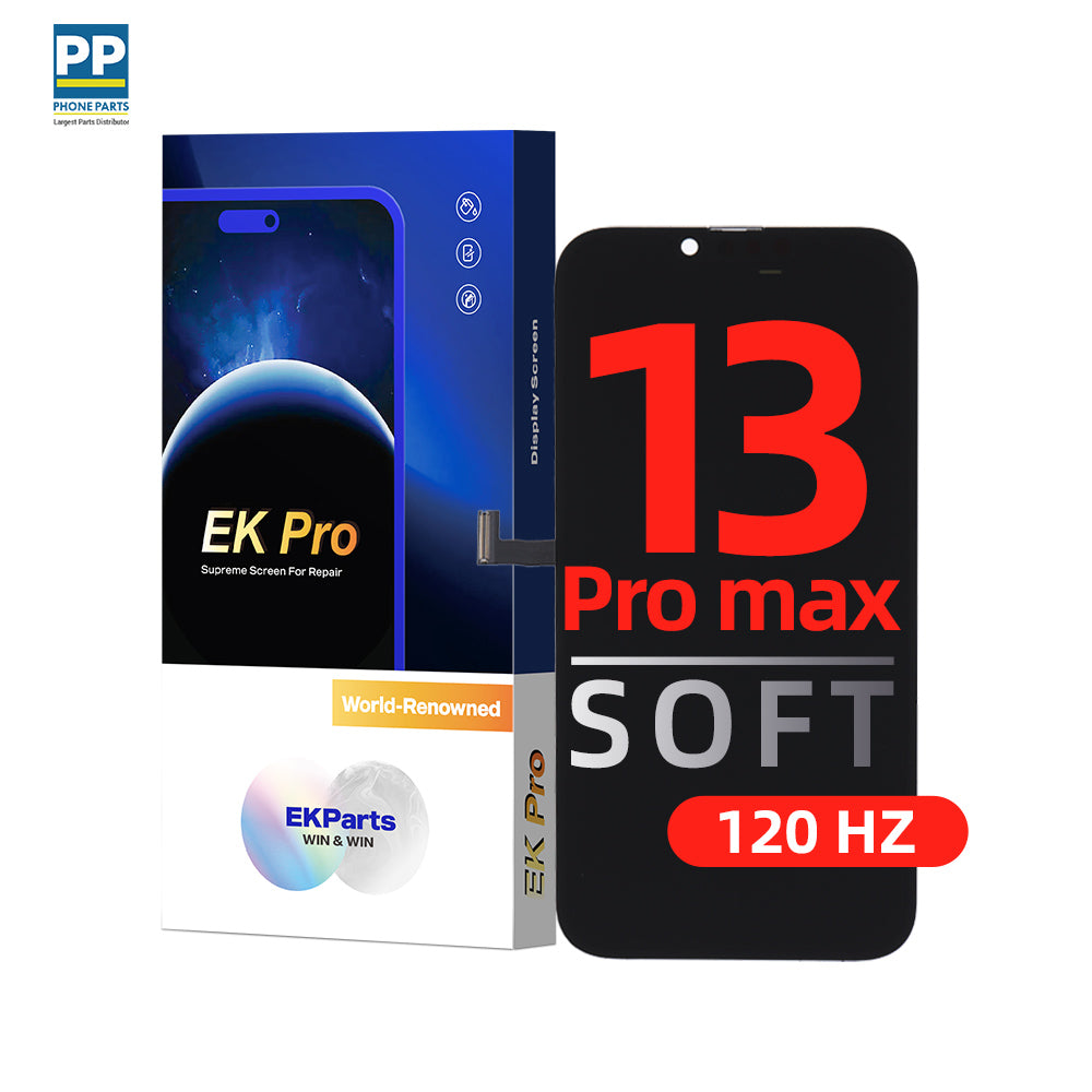 EK Pro COF FHD 120hz Soft OLED LCD Screen For iPhone 13 Pro Max