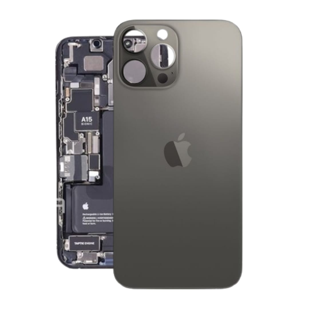 Original Pull – Reclaimed Back Housing with Parts and Battery For iPhone 13 Pro Grade A – Graphite