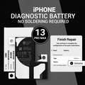 Diagnosable Battery for iPhone 13 Pro Max with OEM IC and PCB Board, No Pop-Up, No Soldering Required