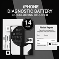 Diagnosable Battery for iPhone 14 Plus with OEM IC and PCB Board, No Pop-Up, No Soldering Required