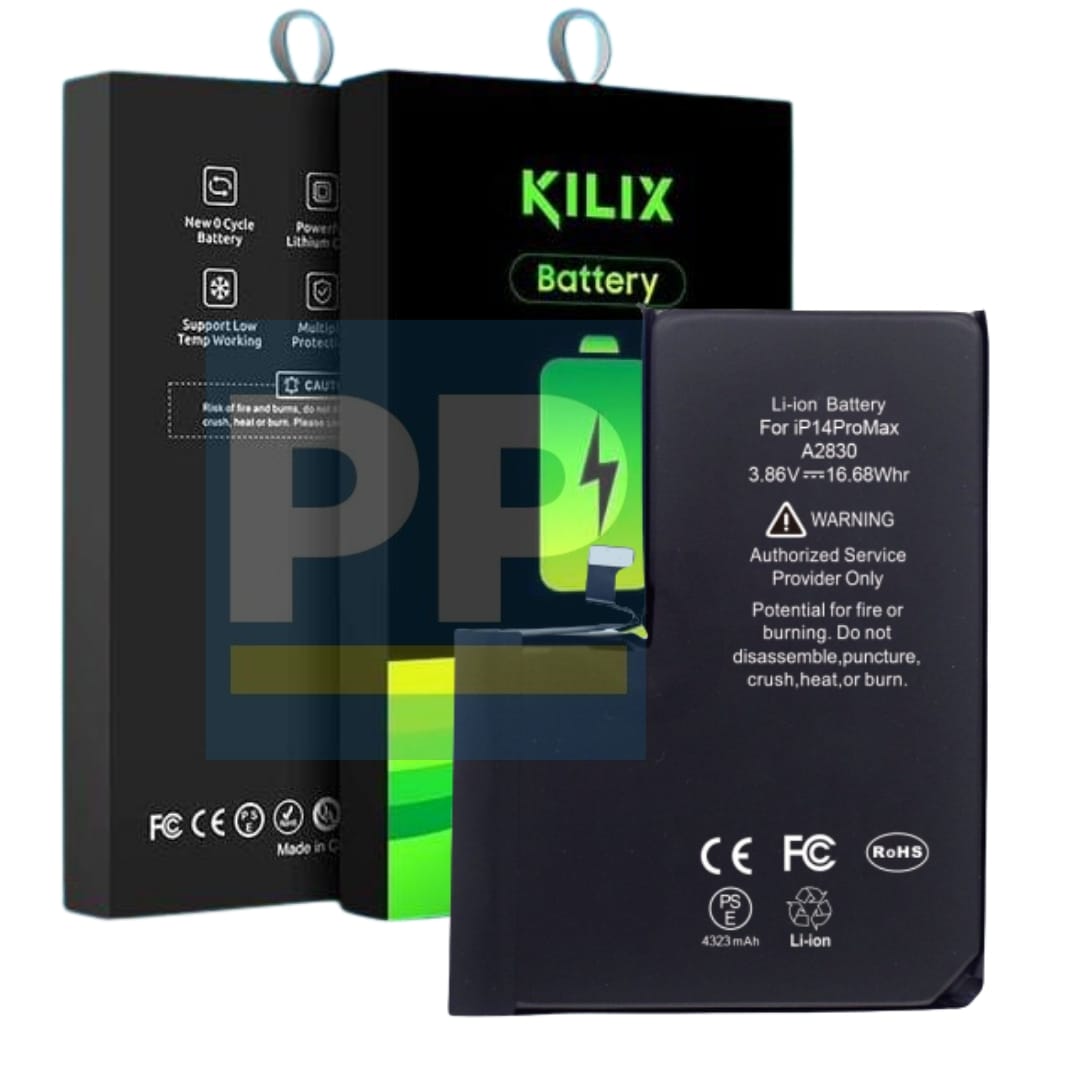 iPhone 14 Pro Max Battery – Kilix Select Ultra 4323mAh – No Decode (No Pop-Ups)