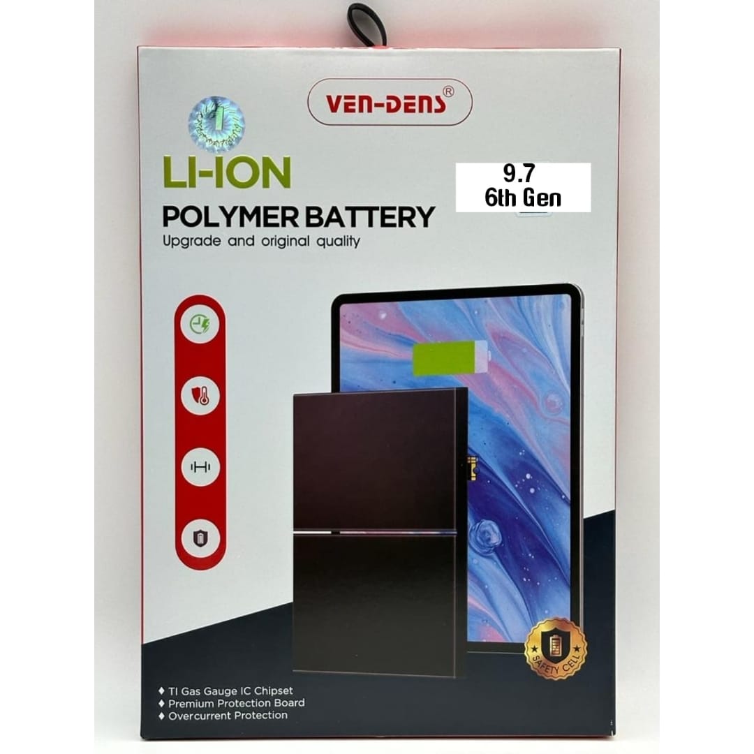 iPad 9.7 2018 6th Generation Replacement Battery A1954- A1893 – OEM