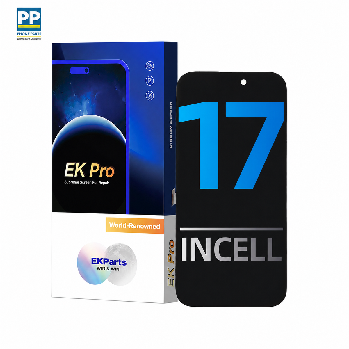 EK Pro COF FHD Incell LCD Screen For iPhone 17