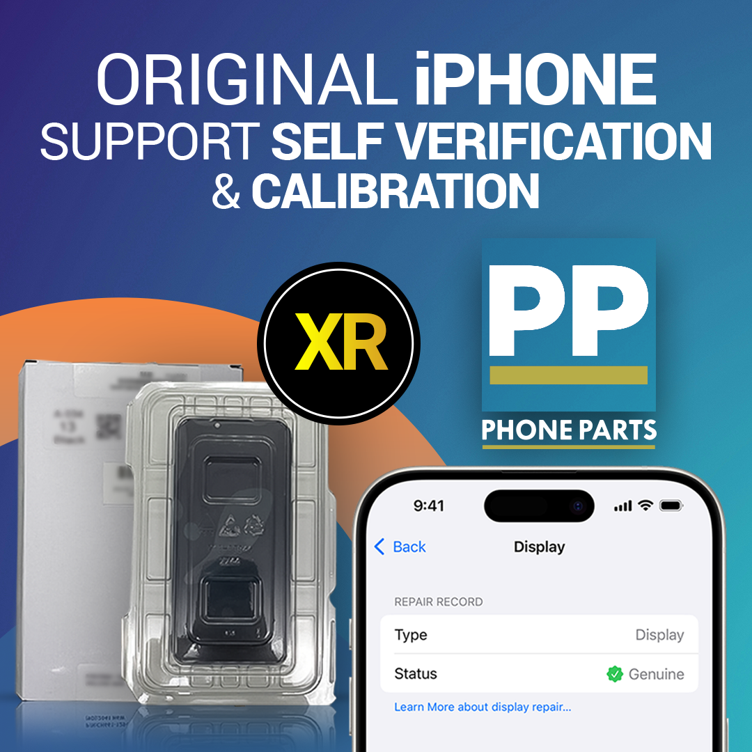 Genuine iPhone XR Service Pack LCD Assembly Black (Calibrate-able) – A2105, A1984, A2107, A2108