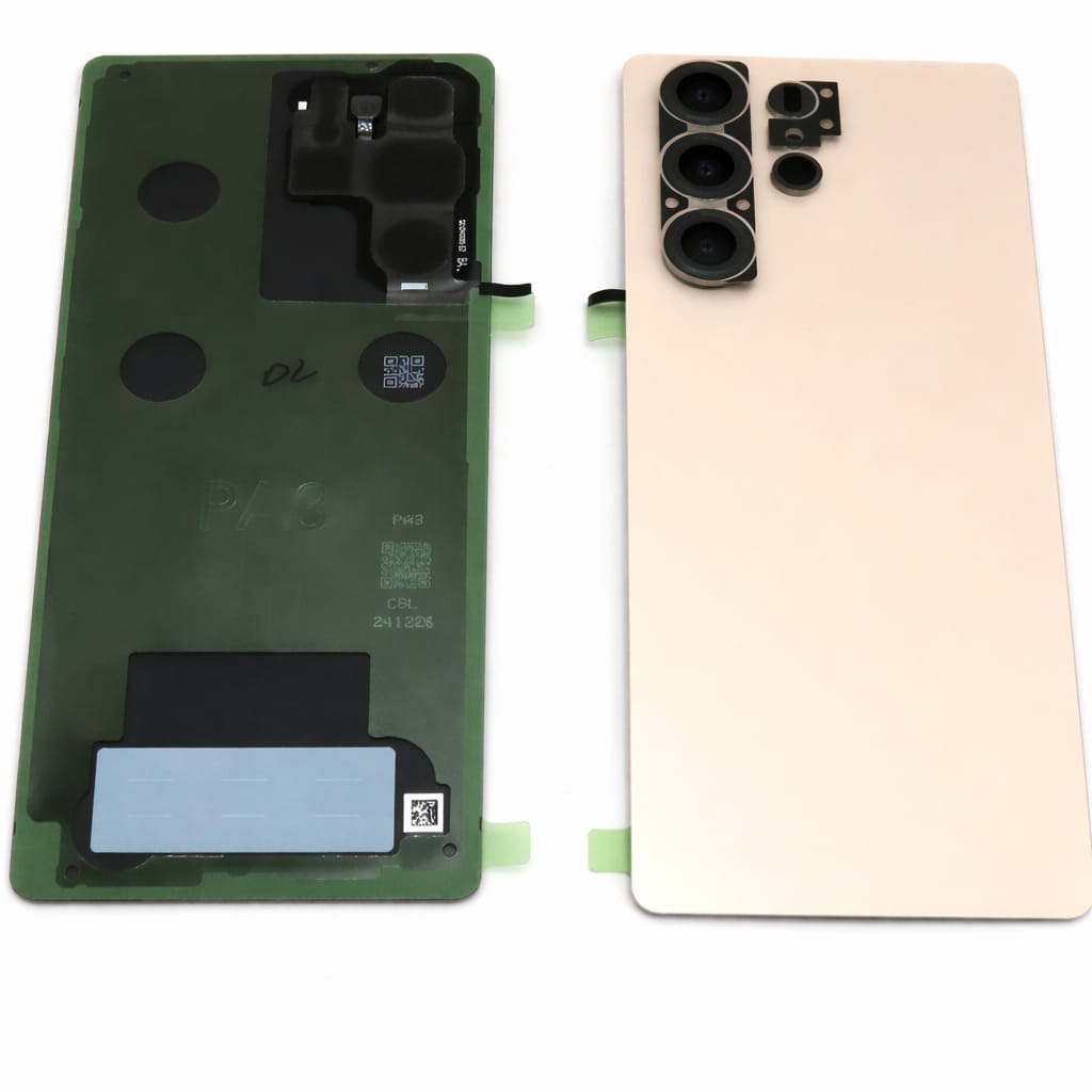Genuine Samsung Galaxy S25 Ultra SM-S938 Battery Back Cover Titanium Pinkgold