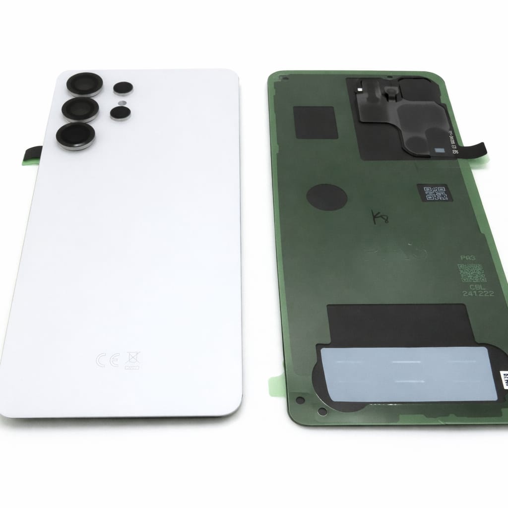 Genuine Samsung Galaxy S25 Ultra SM-S938 Battery Back Cover Titanium Whitesilver