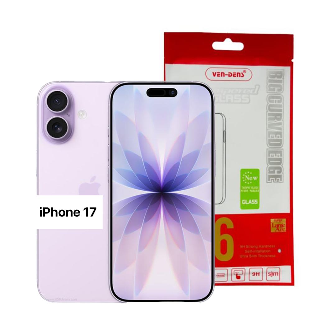 iPhone 17 Tempered Glass – Pack of 10
