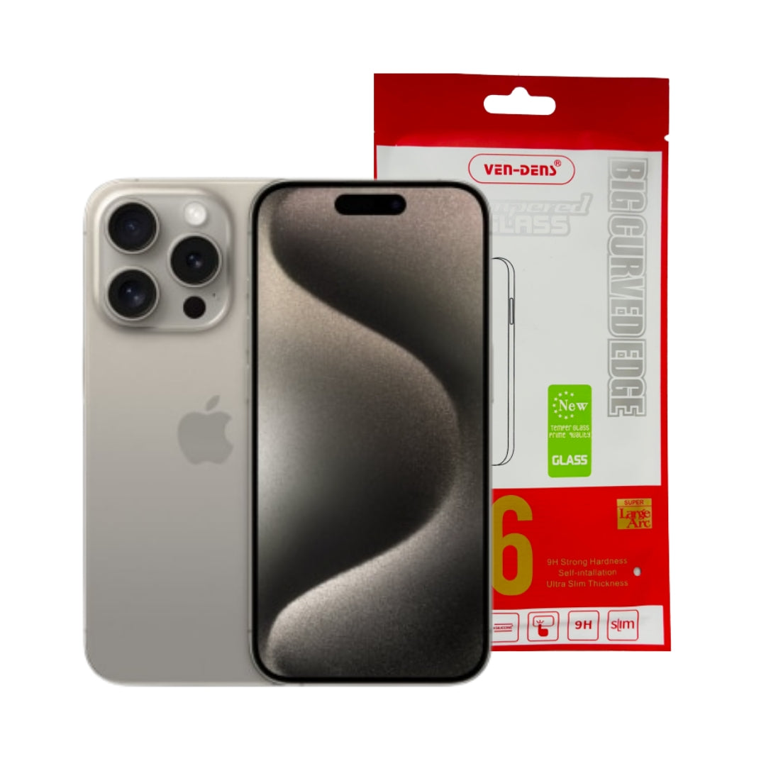 iPhone 15 Pro Max Tempered Glass
