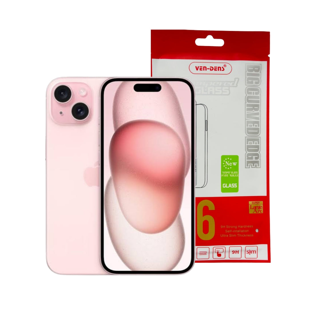 iPhone 15 Plus Tempered Glass