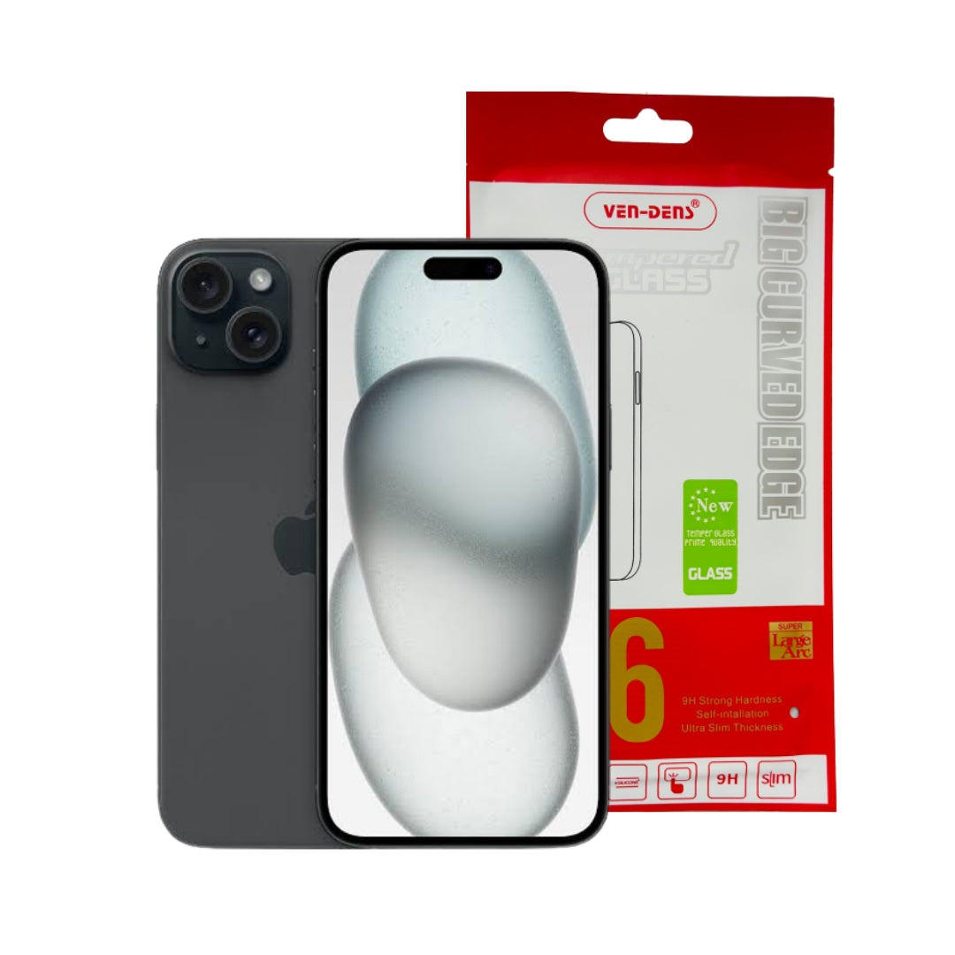 iPhone 15 Tempered Glass