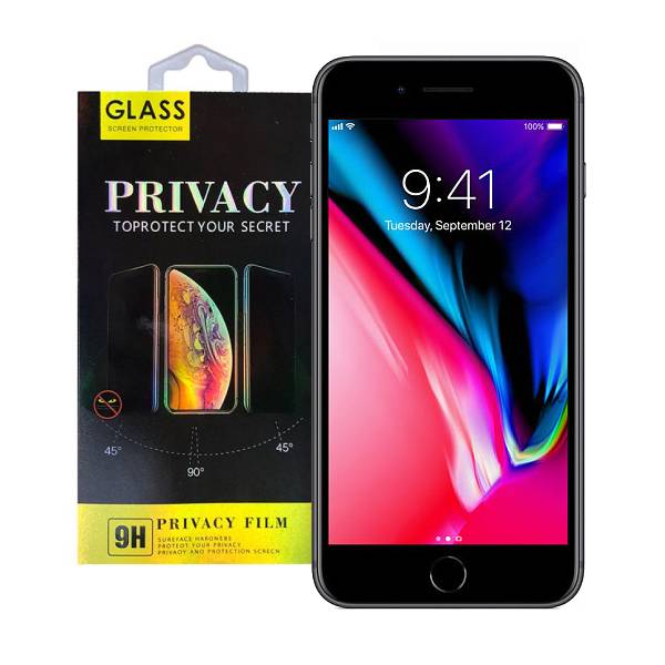 iPhone 7 Plus + 8 Plus Privacy Glass Screen Protector