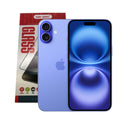 iPhone 16 Full Glue Tempered Glass – Black