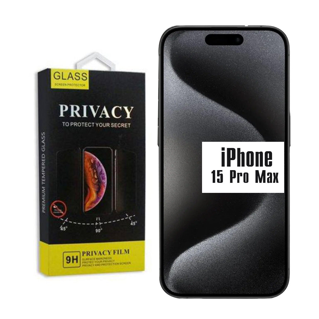 iPhone 15 Pro Max Privacy Glass Screen Protector