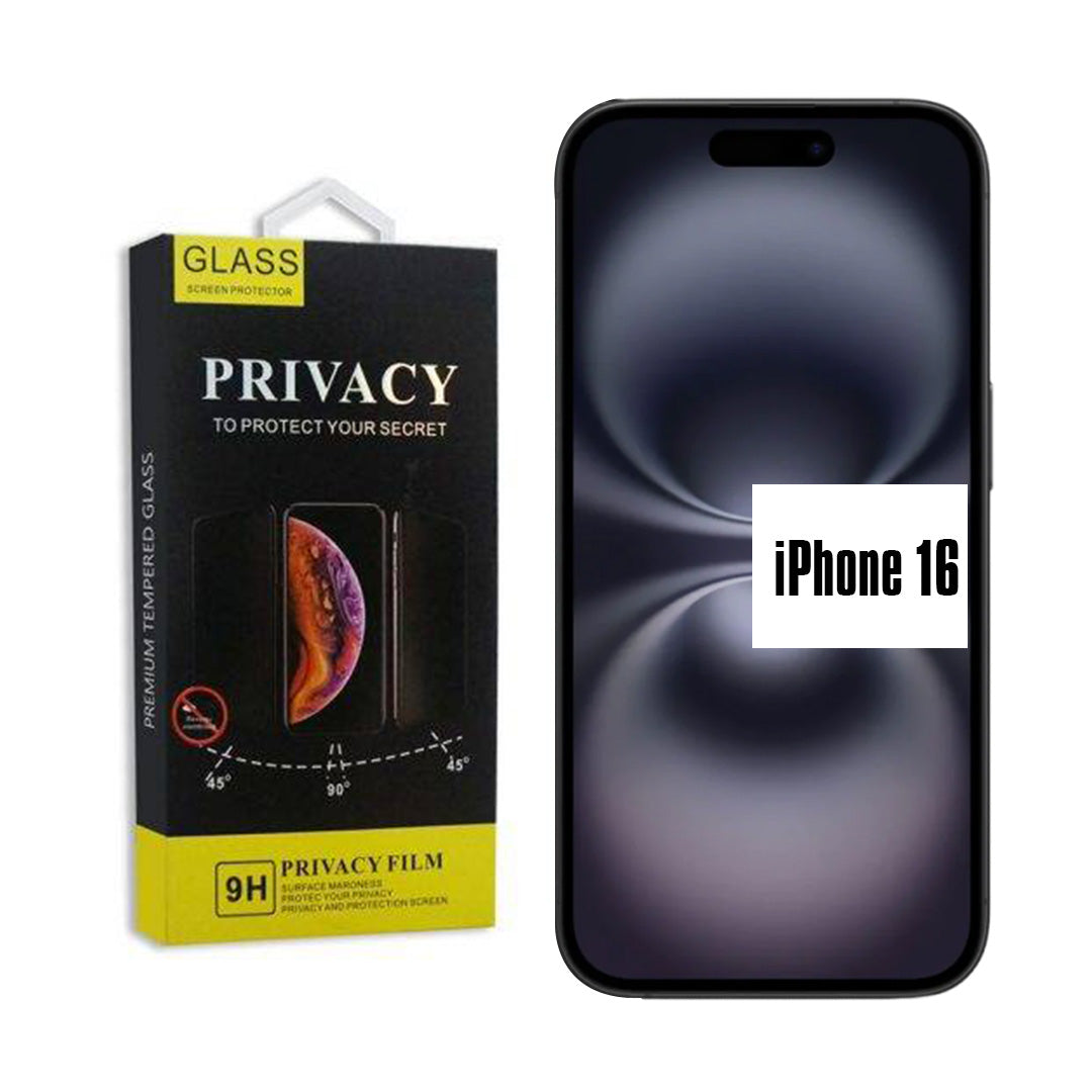 iPhone 16 Privacy Glass Screen Protector