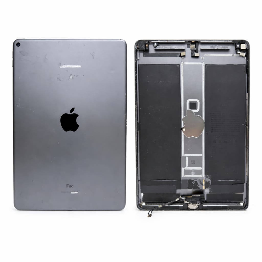 FOR APPLE IPAD AIR 3 ORIGINAL PULL – RECLAIMED BACK HOUSING WITH PARTS & BATTERY – GREY