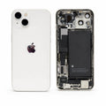 FOR APPLE IPHONE 13 ORIGINAL PULL – RECLAIMED BACK HOUSING WITH PARTS & BATTERY – WHITE