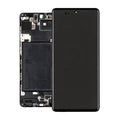 Genuine Samsung Galaxy A71 2020 SM-A715 LCD Screen With Digitizer Black [WF]