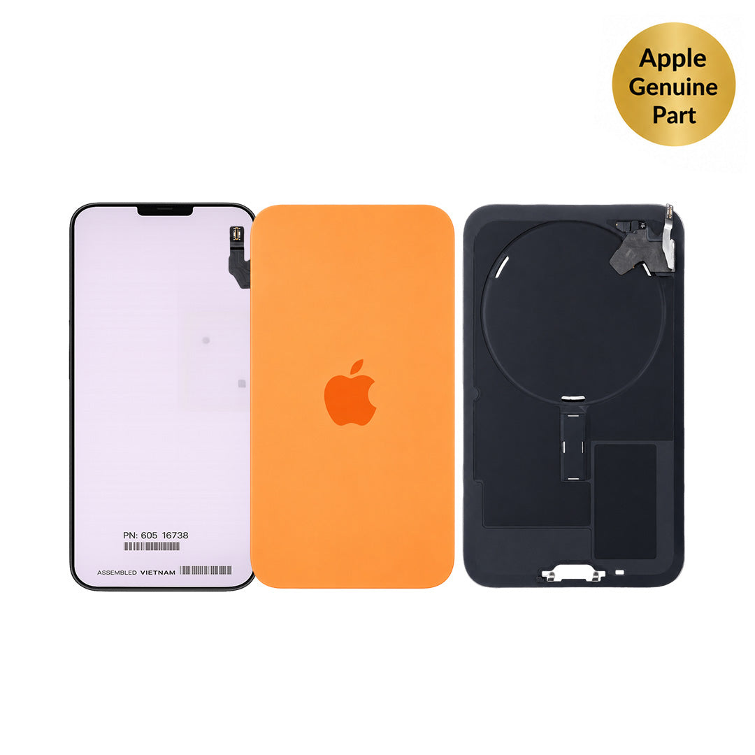Apple Original Back Glass with MagSafe Magnet & NFC & Flashlight Flex For iPhone 17 Pro Max Cosmic Orange – 661-56054