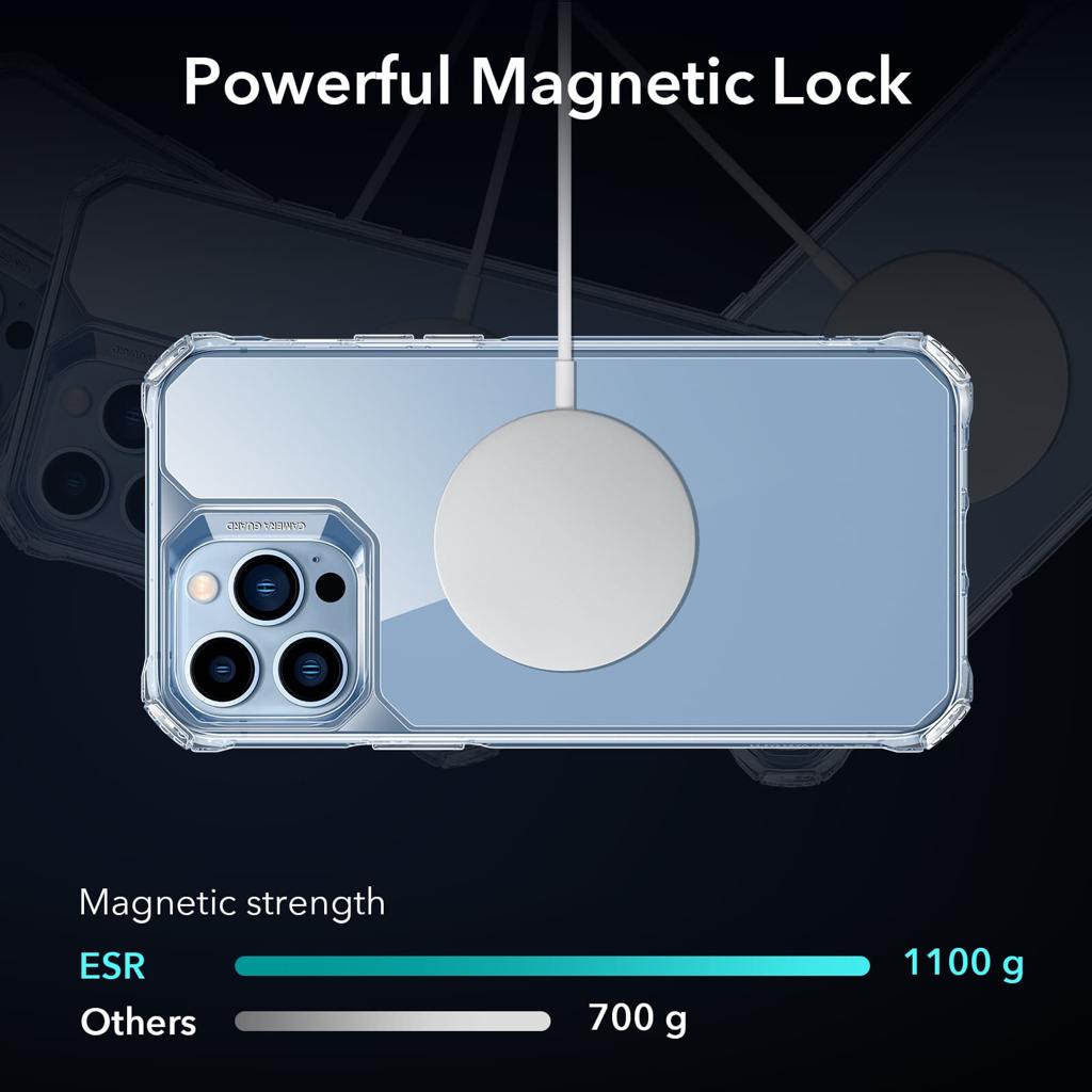 ESR iPhone 13 Pro Max Air Armor Clear Case with Halolock