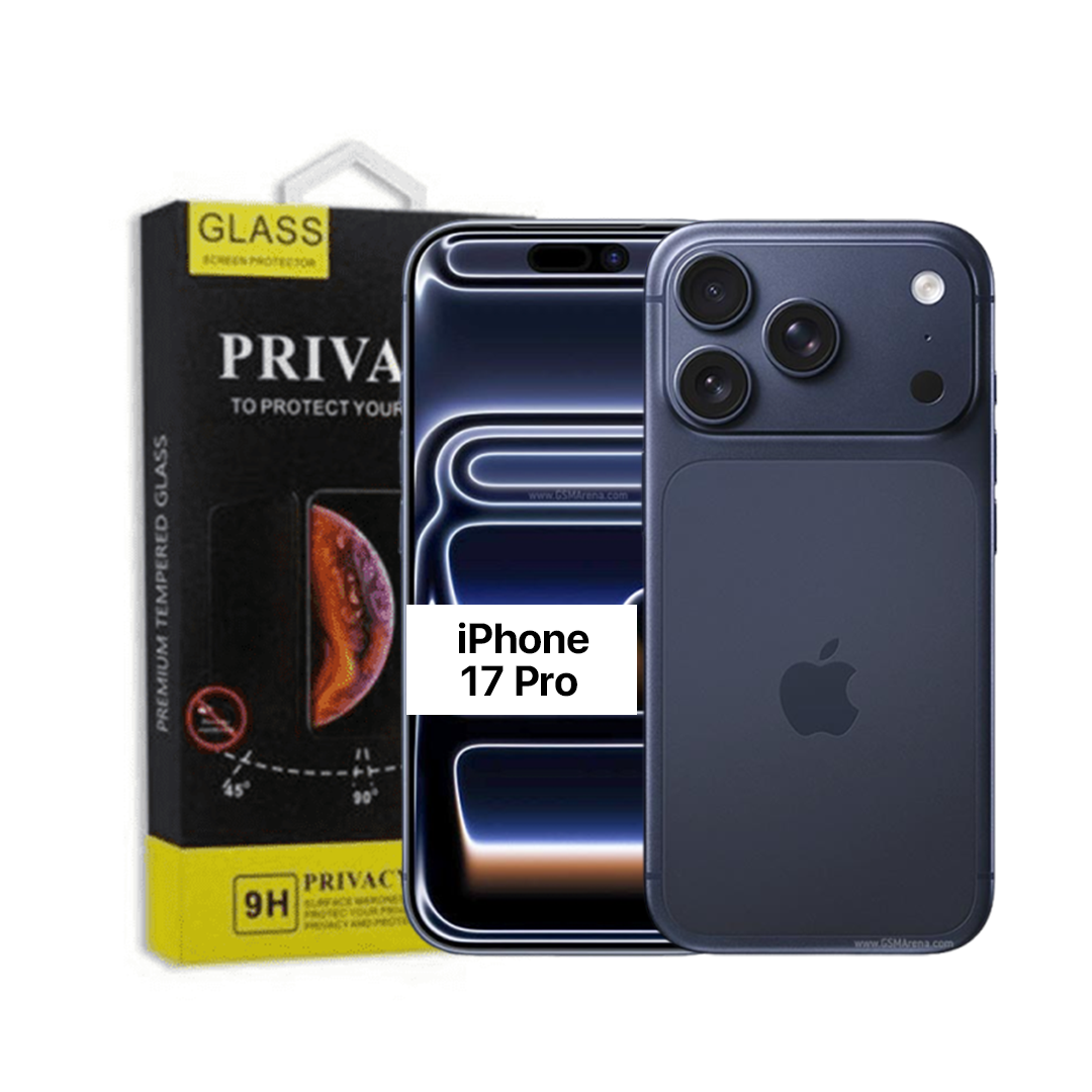 iPhone 17 Pro Privacy Glass Screen Protector