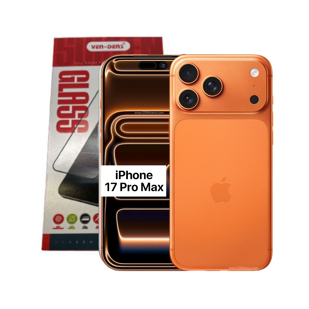 iPhone 17 Pro Max Full Glue Tempered Glass