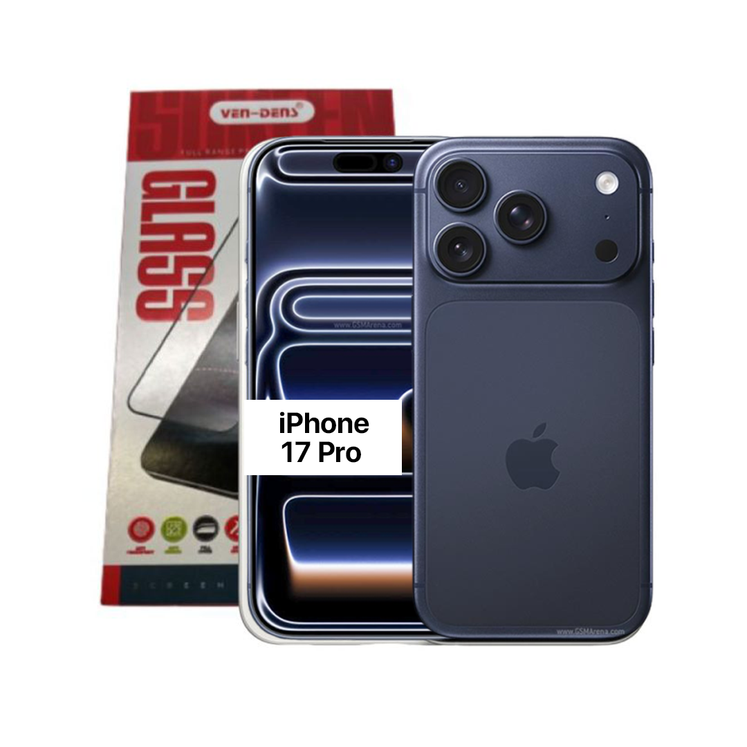 iPhone 17 Pro Full Glue Tempered Glass