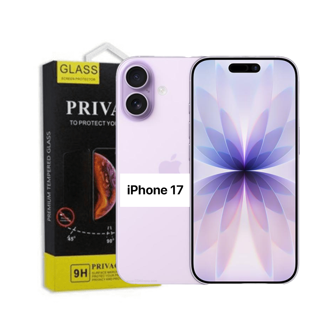 iPhone 17 Privacy Glass Screen Protector