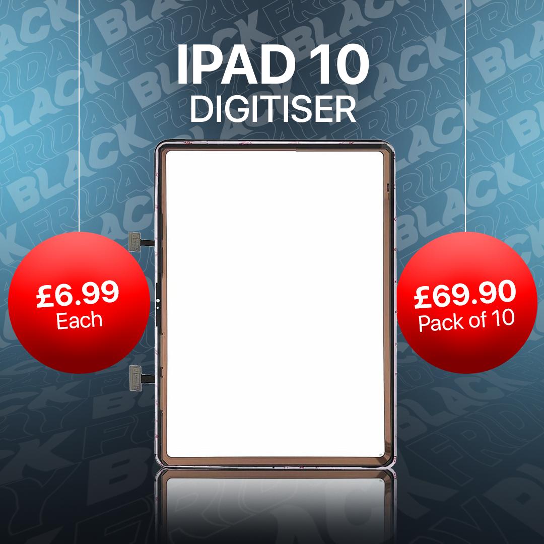 iPad 10 Digitizer 10.9 (2022) | 6.99 Each | 69.90 Pack of 10