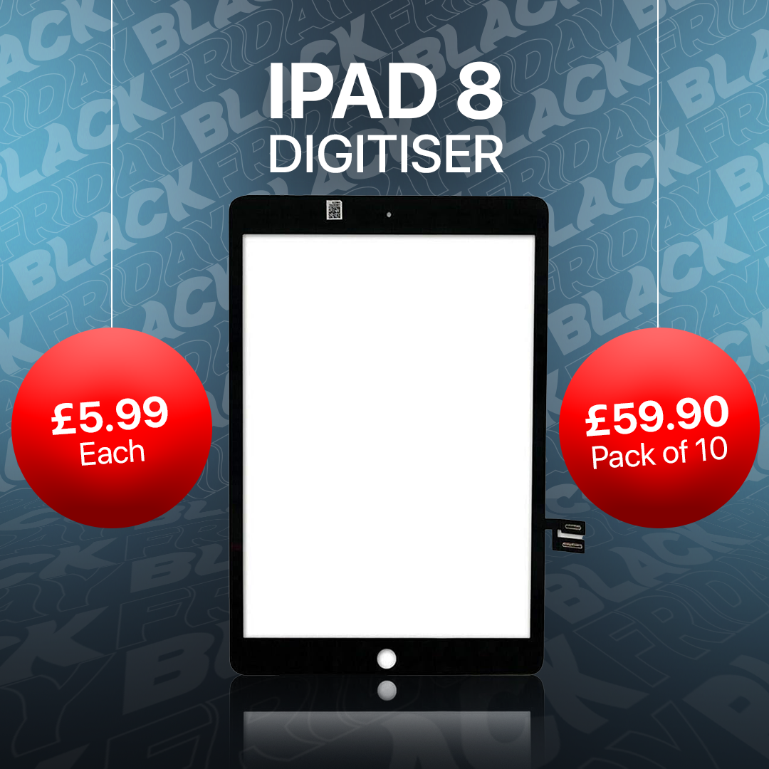 iPad 8 Digitizer 10.2 (2020) With Home Button | 5.99 Each | 59.90 Pack of 10