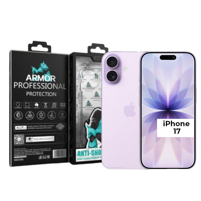 iPhone 17 Anti-Burst Protective Case Clear