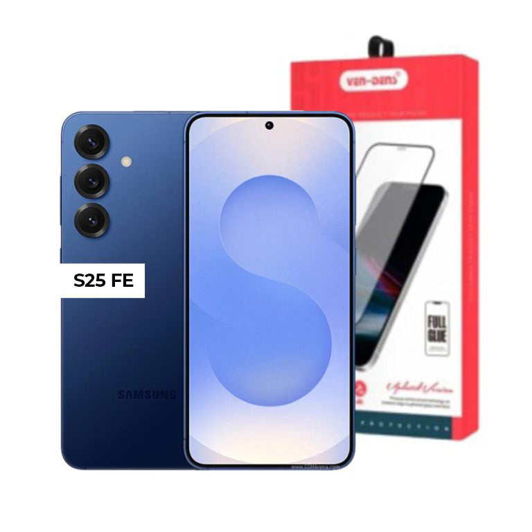 Samsung Galaxy S25 FE Full Glue Tempered Glass