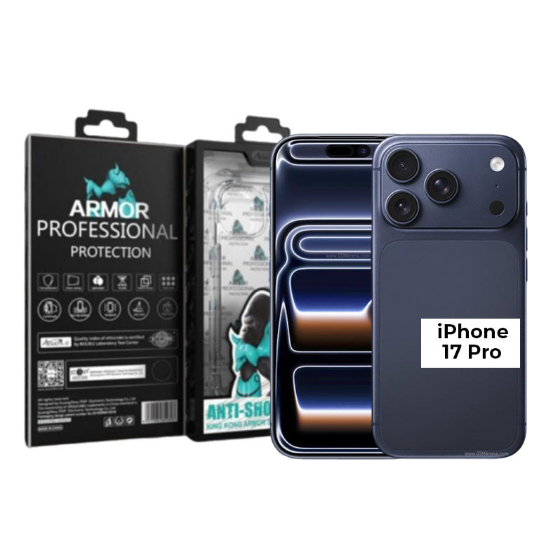 iPhone 17 Pro Max Anti-Burst Protective Case Clear