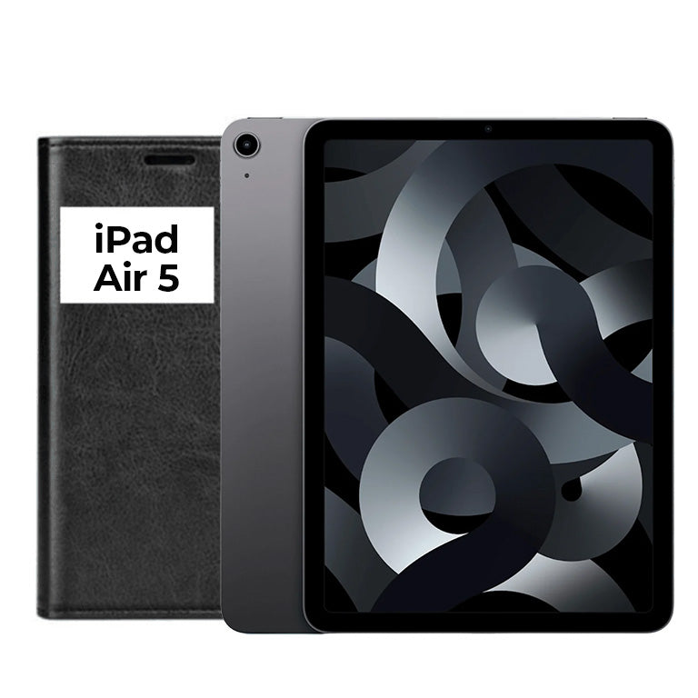 Rotating Flip Case For iPad Air 5 – Black