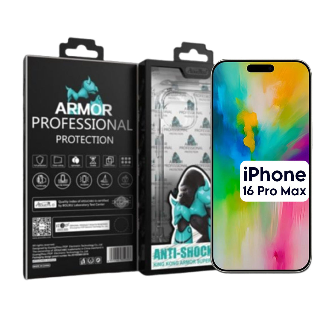 iPhone 16 Pro Max Anti-Burst Protective Case Clear