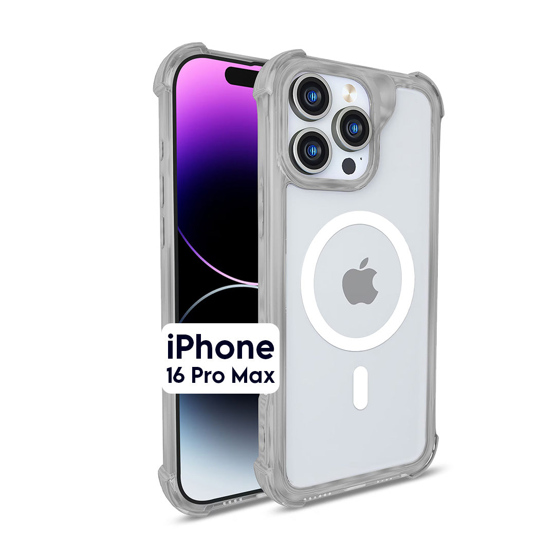 iPhone 16 Pro Max Clear Gel Case With MagSafe