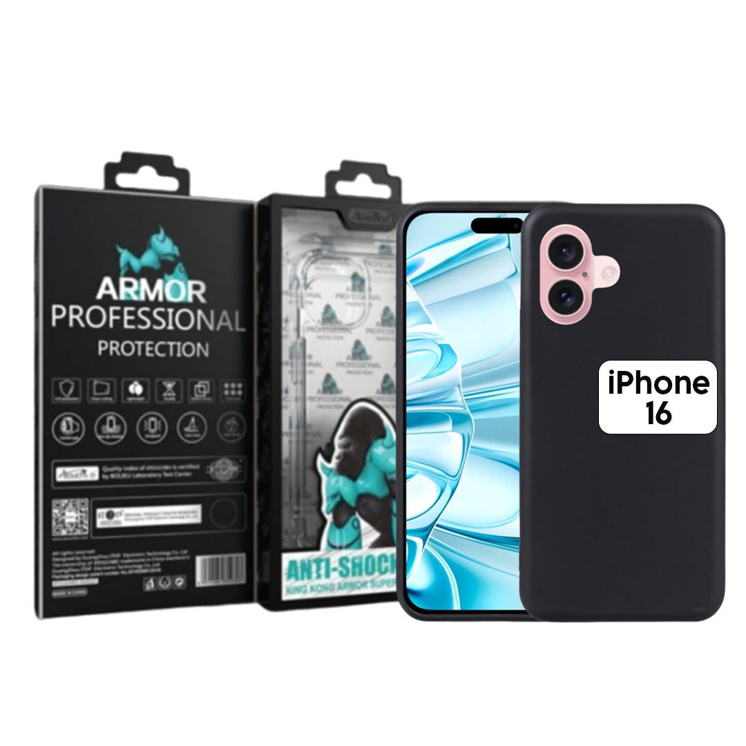 iPhone 16 Anti-Burst Protective Case Clear