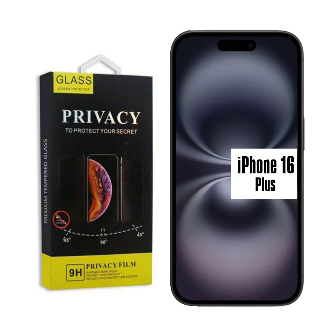 iPhone 16 Plus Privacy Glass Screen Protector