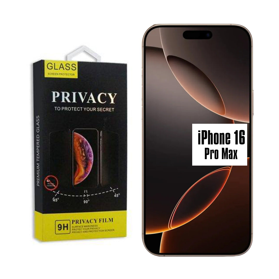 iPhone 16 Pro Max Privacy Glass Screen Protector