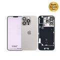 Apple Original Back Glass with MagSafe Magnet & NFC & Flashlight Flex For iPhone 16 Pro Natural Titanium – 661-42725