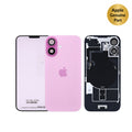 Apple Original Back Glass with MagSafe Magnet & NFC & Flashlight Flex For iPhone 16 Pink – 661-47031