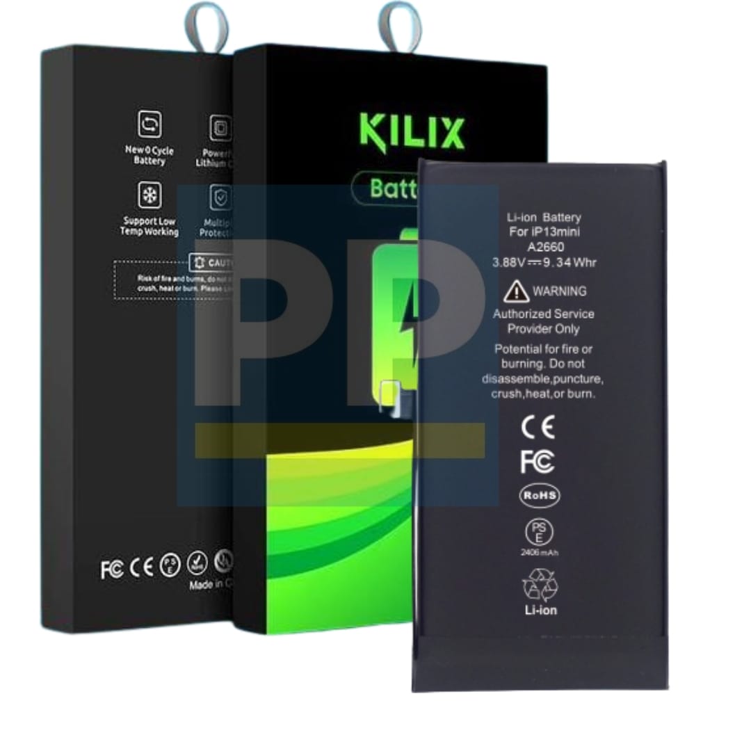 iPhone 13 Mini Battery – Kilix Select Ultra 2406mAh – No Decode (No Pop-Ups)