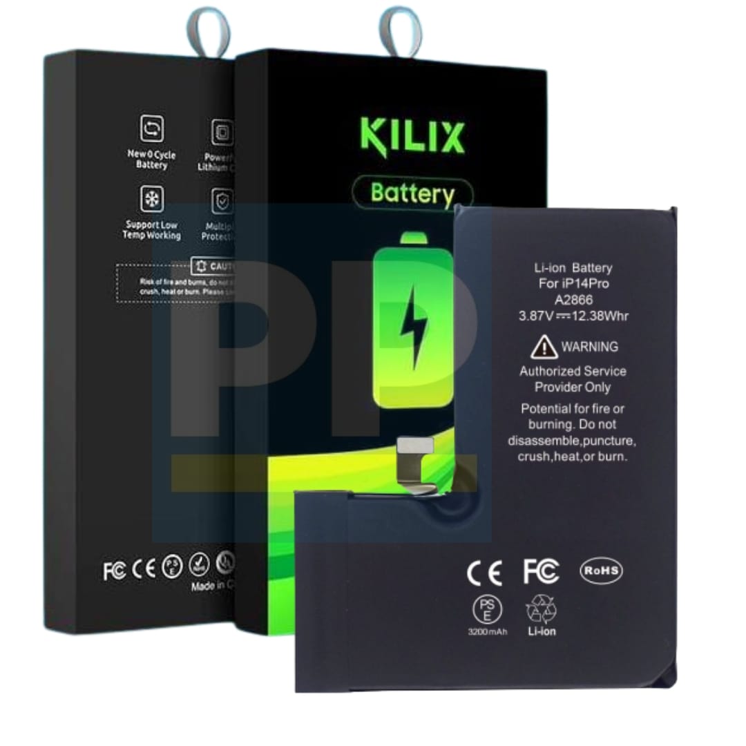 iPhone 14 Pro Battery – Kilix Select Ultra 3200mAh – No Decode (No Pop-Ups)