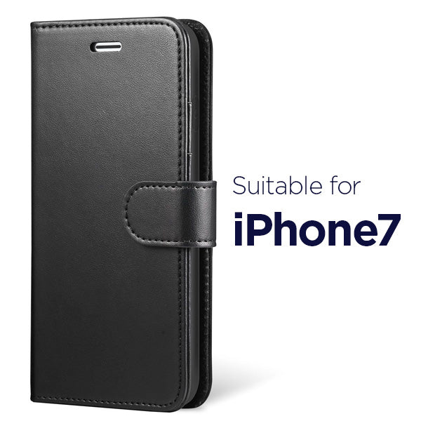 Wallet Flip Case for iPhone 7+