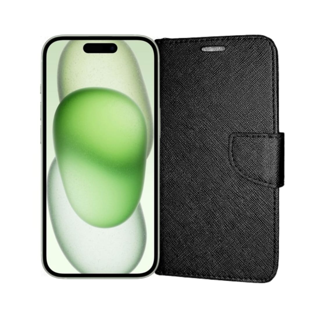 Wallet Flip Case For iPhone 15