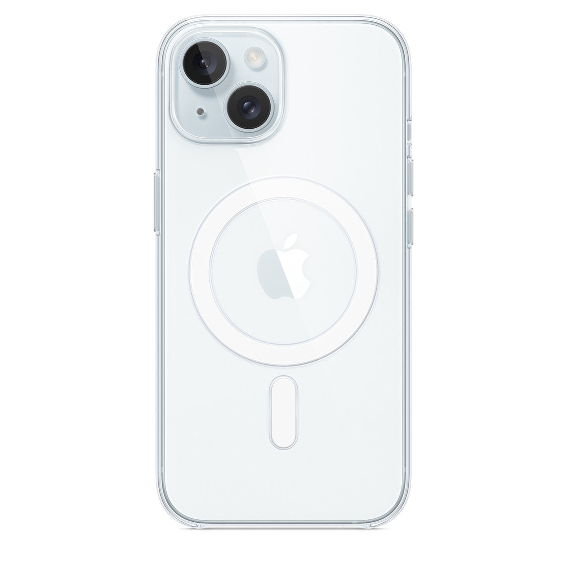 iPhone 15 Clear Gel Case With MagSafe
