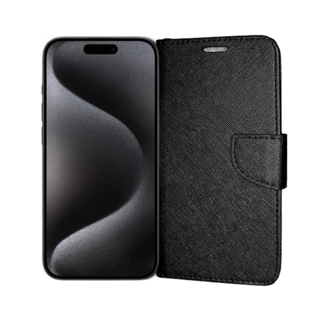 Wallet Flip Case For iPhone 15 Pro – Colors Available