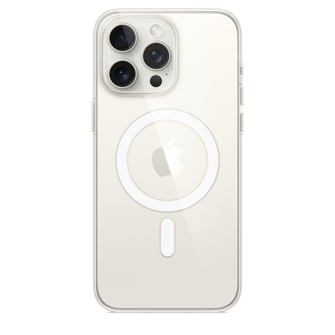 iPhone 15 Pro Max Clear Gel Case With MagSafe